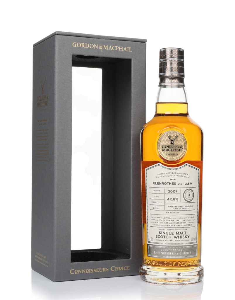 Glenrothes 14 Year Old 2007 (cask 18603212) - Connoisseurs Choice (Gordon & MacPhail) 70cl product image