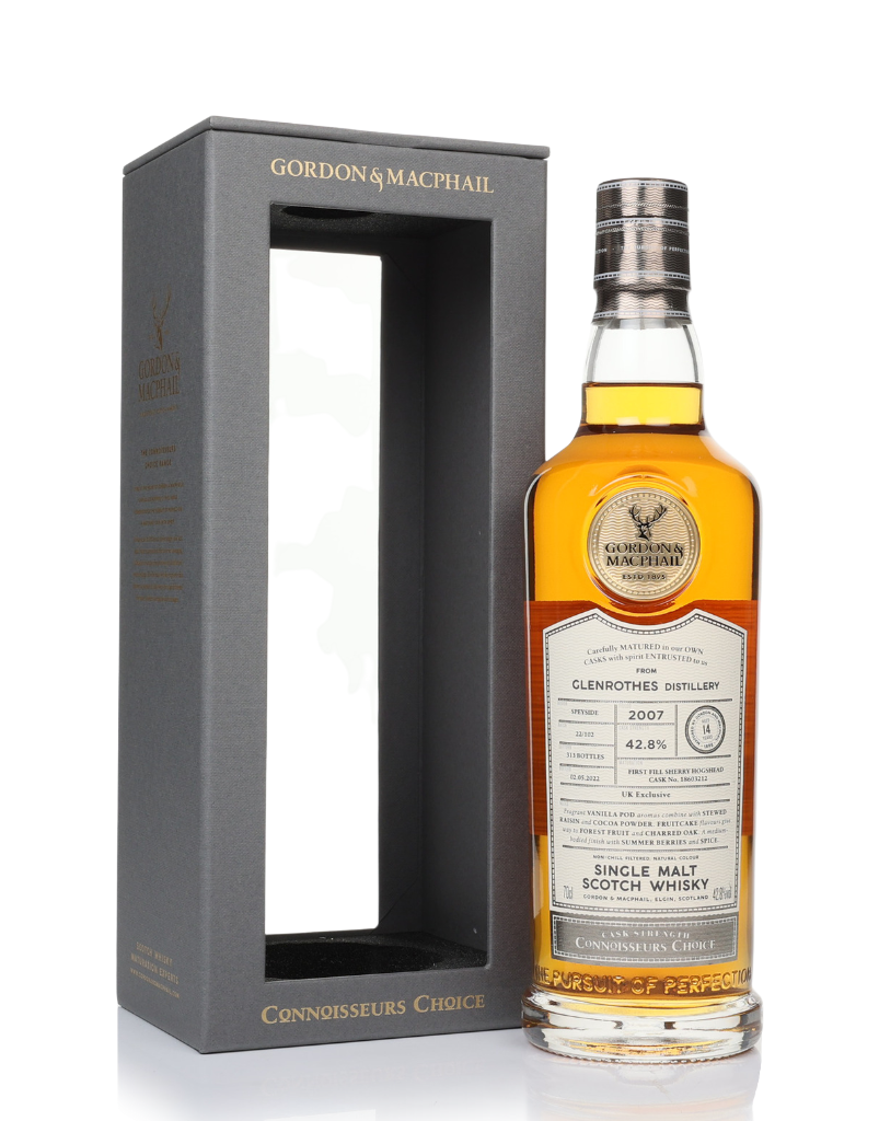 Glenrothes 14 Year Old 2007 (cask 18603212) - Connoisseurs Choice (Gordon & MacPhail) 70cl product image