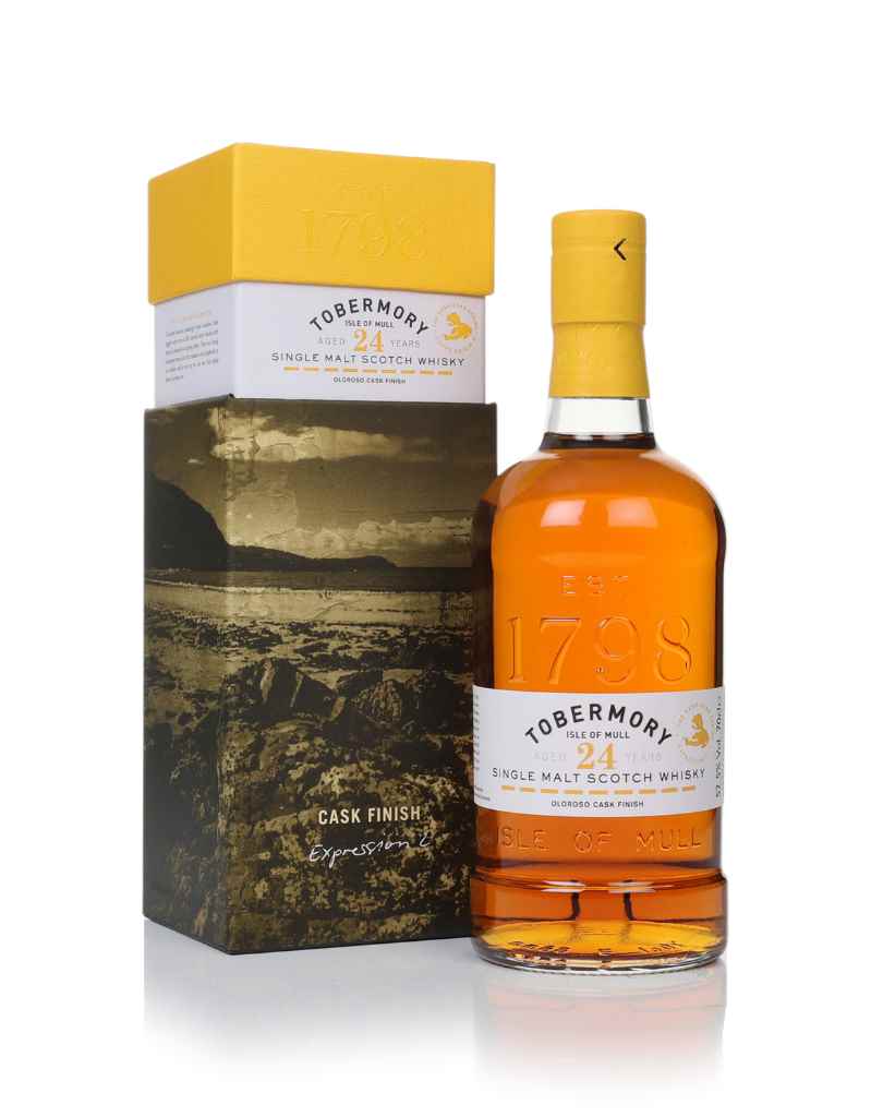 Tobermory 24 Year Old Oloroso Sherry Cask Finish (Coast) 70cl product image