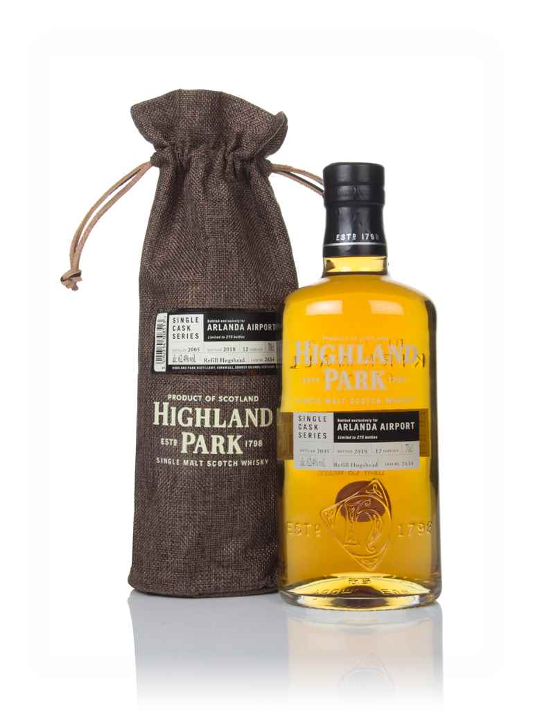 Highland Park 12 Year Old - Arlanda Airport Bottling 70cl product image