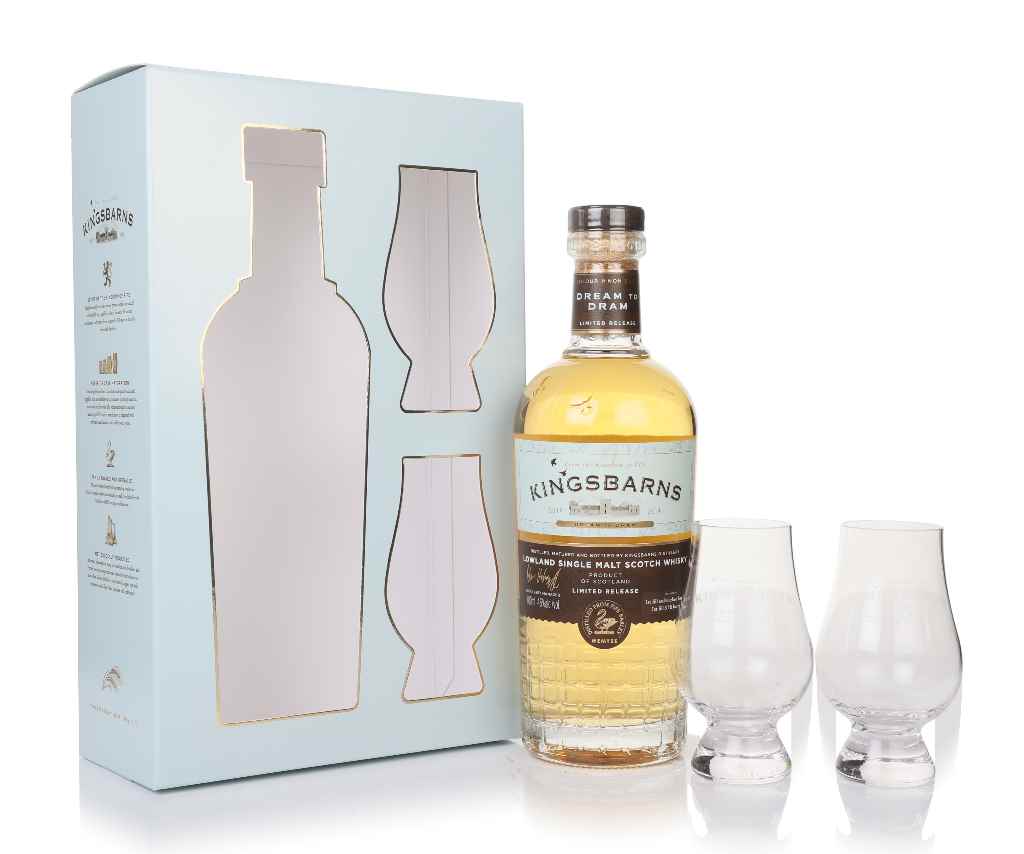 Kingsbarns Dream to Dram (with 2x Glasses) 70cl product image