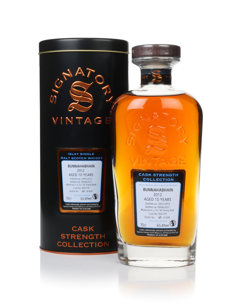 Bunnahabhain 10 Year Old 2012 (cask 900779) - Cask Strength Collection (Signatory) 70cl product image