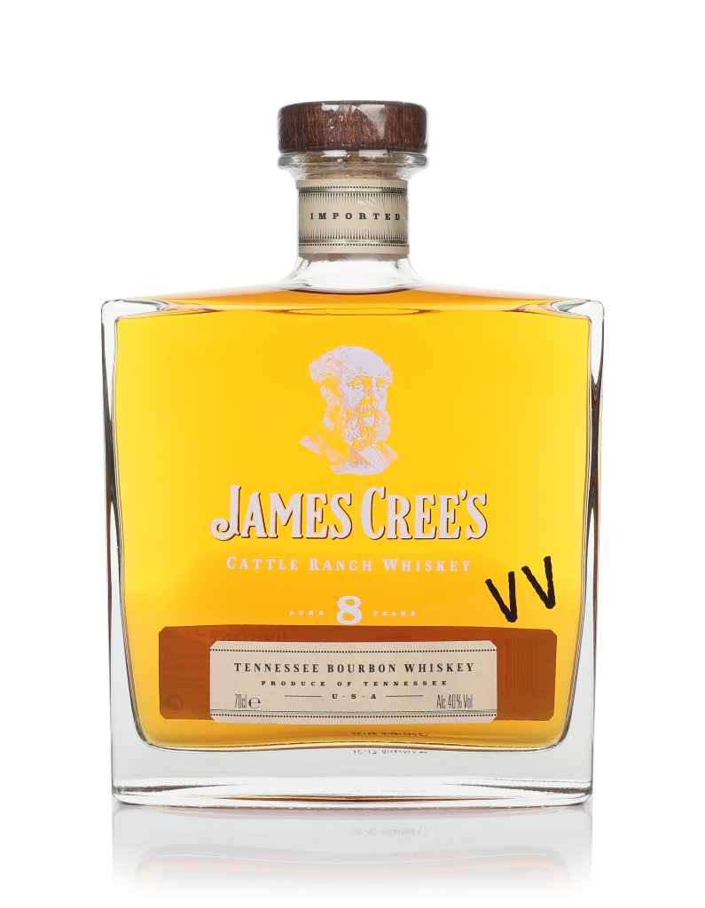 James Cree's 8 Year Old Cattle Ranch Whiskey 70cl product image
