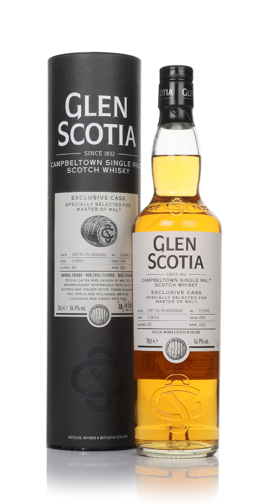 Glen Scotia 8 Year Old 2014 (cask 21/655-9) - Master of Malt Exclusive Cask 70cl product image