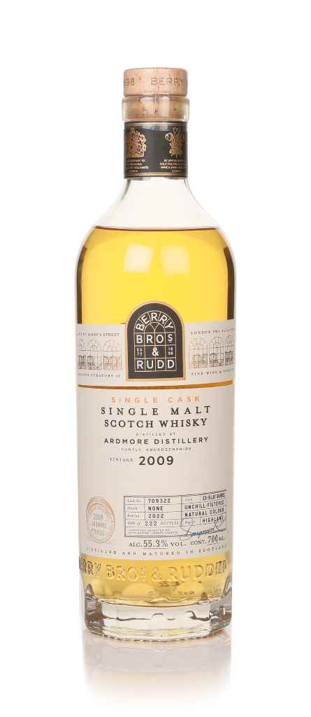 Ardmore 2009 (cask 709322) (bottled 2022) - Berry Bros. & Rudd 70cl product image