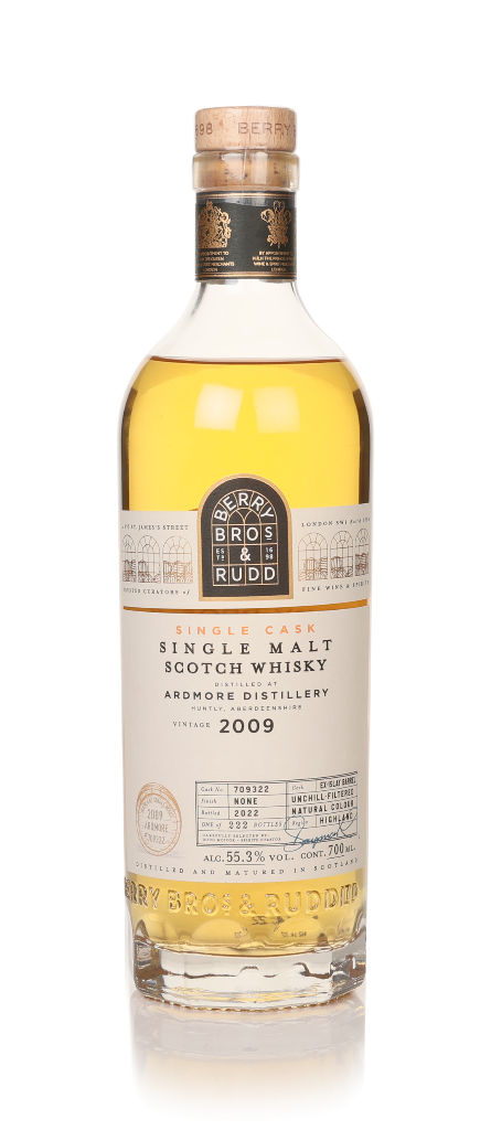 Ardmore 2009 (cask 709322) (bottled 2022) - Berry Bros. & Rudd 70cl product image