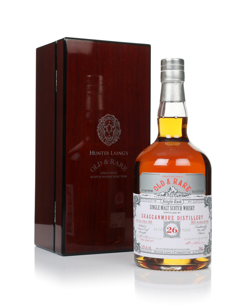 Cragganmore 26 Year Old 1995 - Old & Rare Platinum (Hunter Laing) 70cl product image