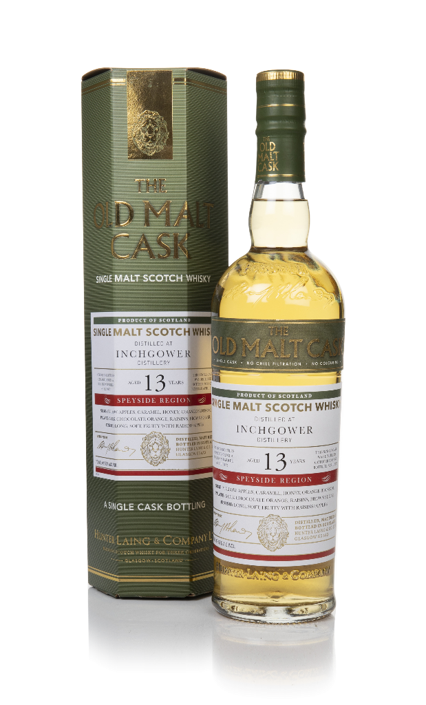 Inchgower 13 Year Old 2008 (cask 19422)  - Old Malt Cask (Hunter Laing) 70cl product image