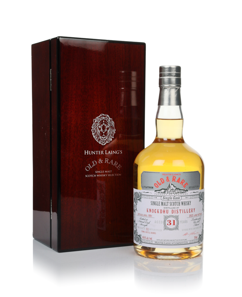 Knockdhu 31 Year Old 1991 - Old & Rare Platinum (Hunter Laing) 70cl product image