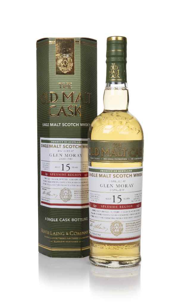 Glen Moray 15 Year Old 2007 (cask 17592) - Old Malt Cask  (Hunter Laing) 70cl product image
