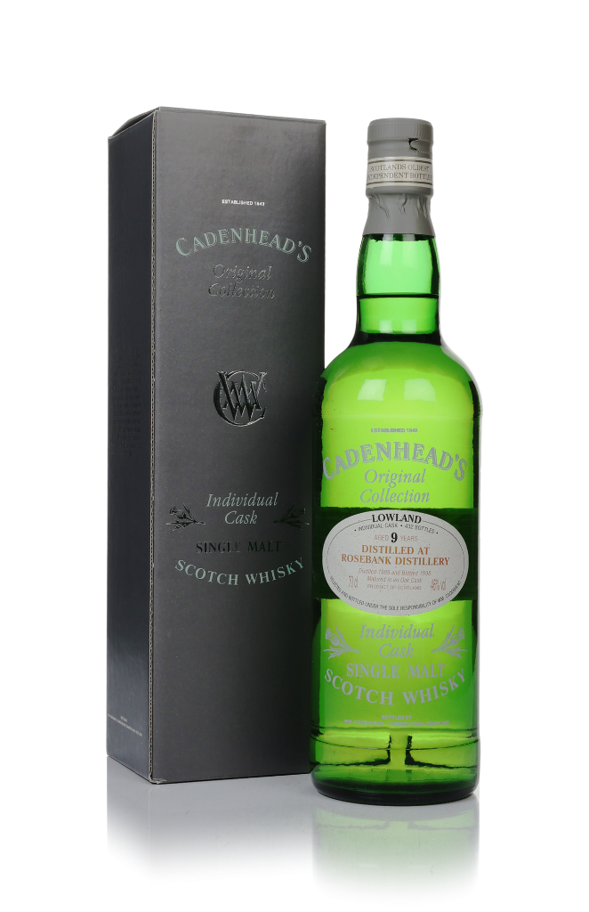 Rosebank 9 Year Old 1989 - Authentic Collection (WM Cadenhead) 70cl product image