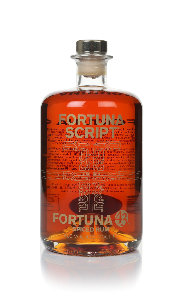 Fortuna Script 43 Spiced Rum 70cl product image