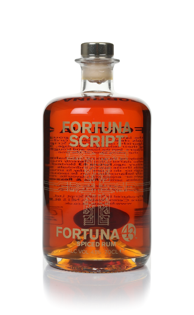 Fortuna Script 43 Spiced Rum 70cl product image