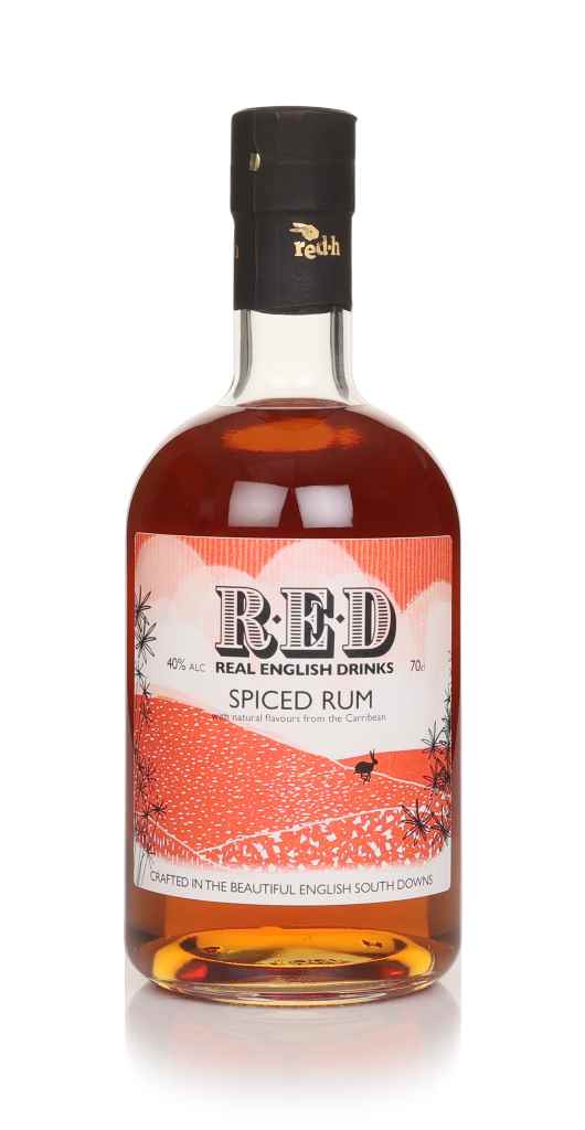 red.h - Real English Caribbean Spiced Rum 70cl product image