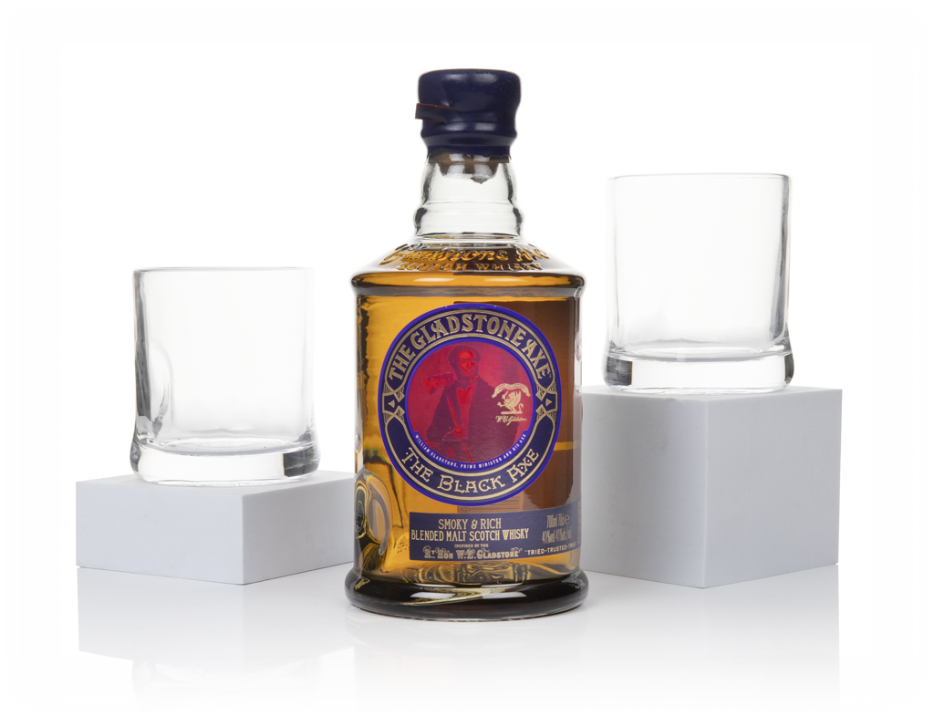 The Gladstone Axe The Black Axe with 2x Glasses 70cl product image