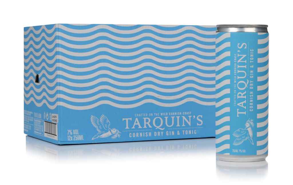 Tarquin's Cornish Dry Gin & Tonic (12 x 250ml) 300cl product image