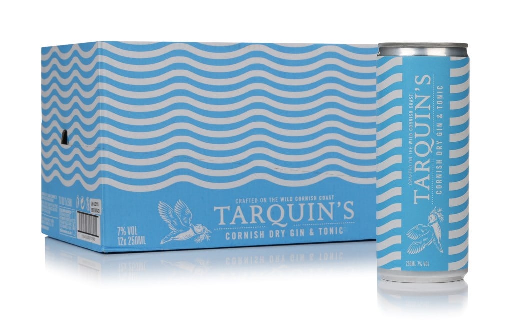 Tarquin's Cornish Dry Gin & Tonic (12 x 250ml) 300cl product image