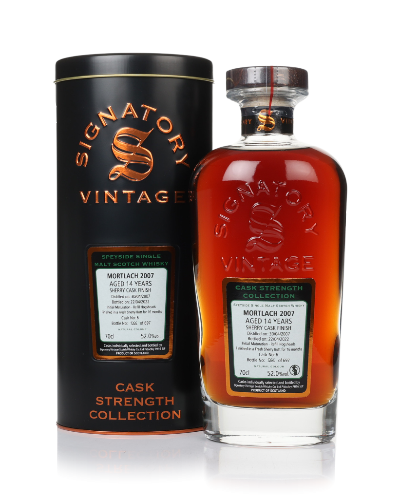 Mortlach 14 Year Old 2007 (cask 6) - Cask Strength Collection (Signatory) 70cl product image