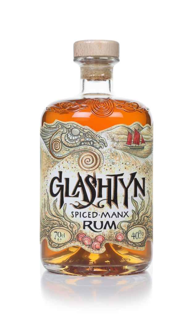 Glashtyn Spiced Manx Rum 70cl product image