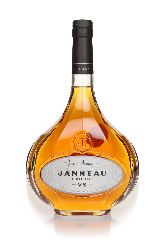 飲料・酒 フランス ジャノー アルマニャック 50ml 地球儀 ボトル ゴールド