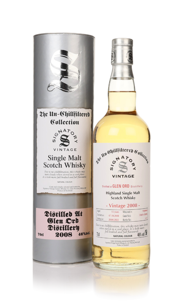 Glen Ord 13 Year Old 2008 (casks 318693 & 318696) - Un-Chillfiltered Collection (Signatory) 70cl product image