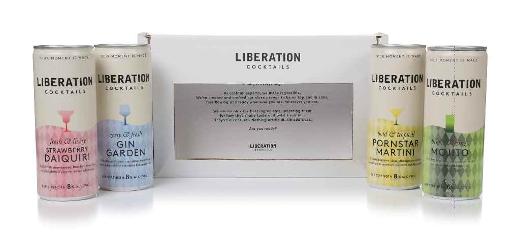 Liberation Cocktails Gift Set (4 x 200ml) 80cl product image