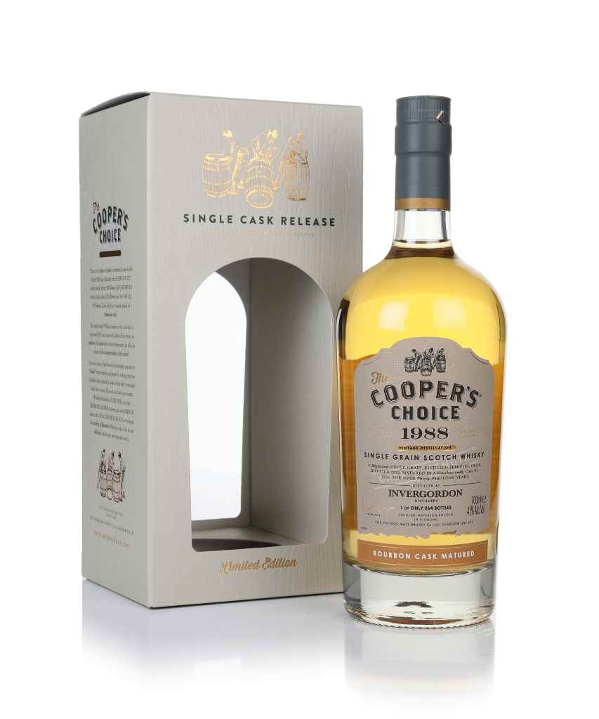 Invergordon 34 Year Old 1988 (cask 8156) - The Cooper's Choice (The Vintage Malt Whisky Co.) 70cl product image