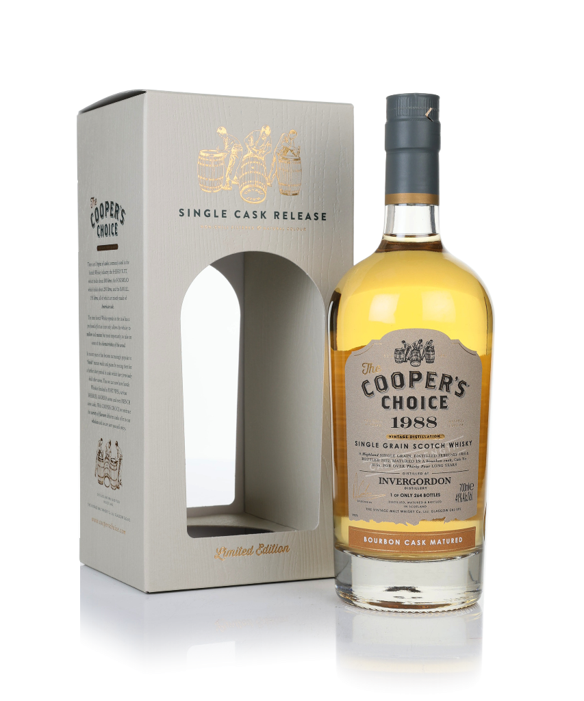 Invergordon 34 Year Old 1988 (cask 8156) - The Cooper's Choice (The Vintage Malt Whisky Co.) 70cl product image