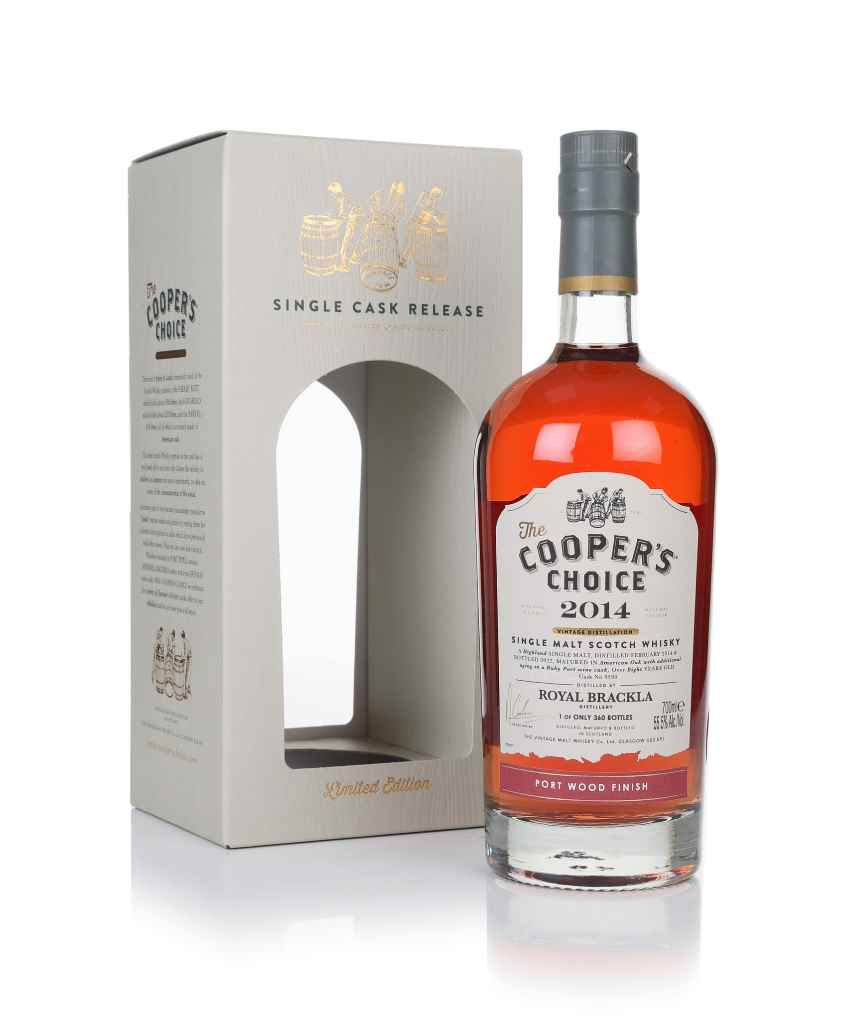 Royal Brackla 8 Year Old 2014 (cask 9599) - The Cooper's Choice (The Vintage Malt Whisky Co.) 70cl product image