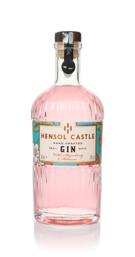 Hensol Castle Strawberry & Hibiscus Gin 70cl product image