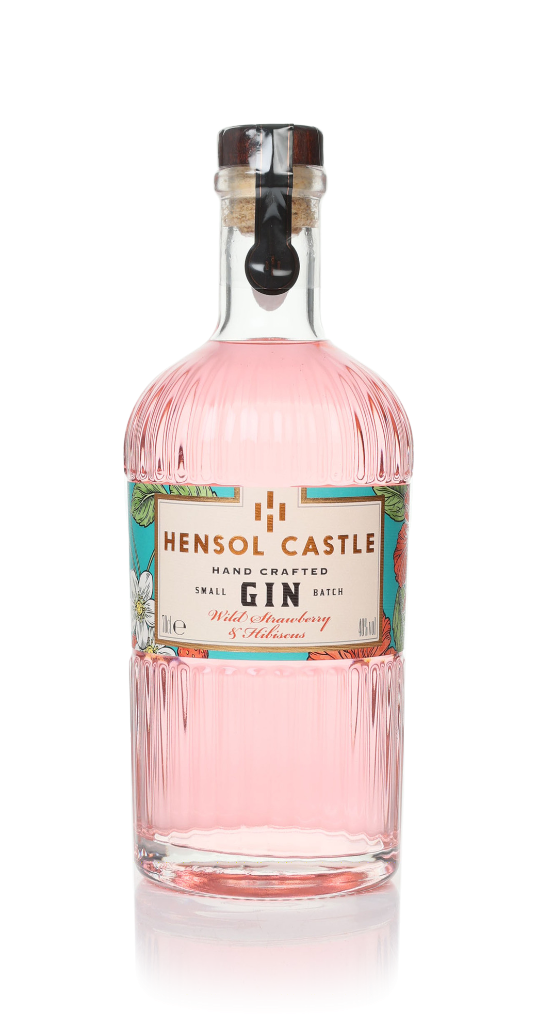 Hensol Castle Strawberry & Hibiscus Gin 70cl product image