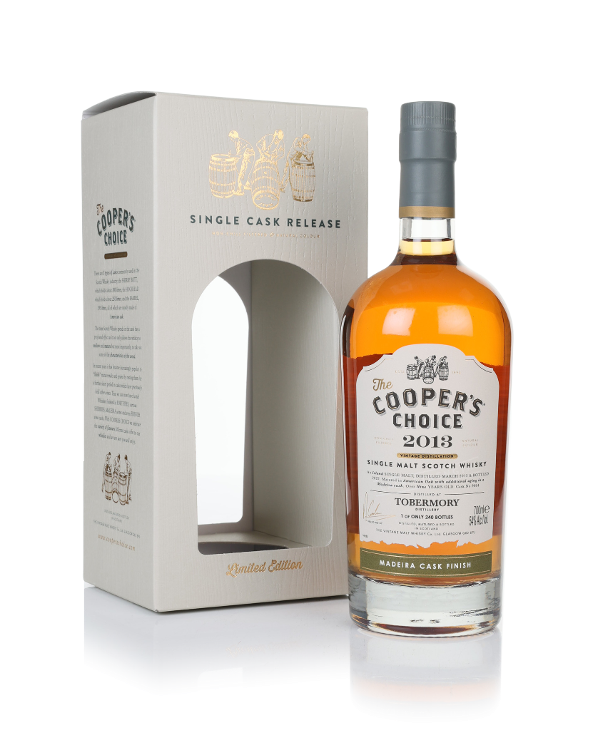 Tobermory 9 Year Old 2013 (cask 9664) - The Cooper's Choice (The Vintage Malt Whisky Co.) 70cl product image