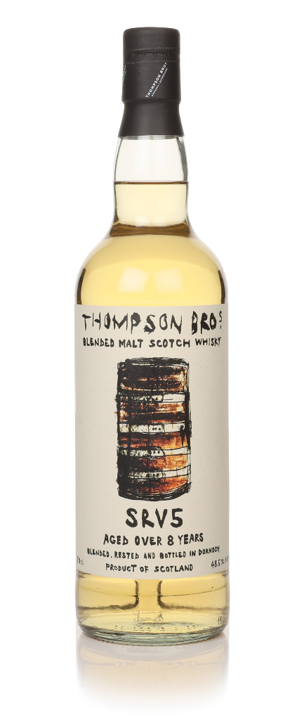SRV5 8 Year Old Blended Malt Scotch Whisky (Thompson Bros.) 70cl product image