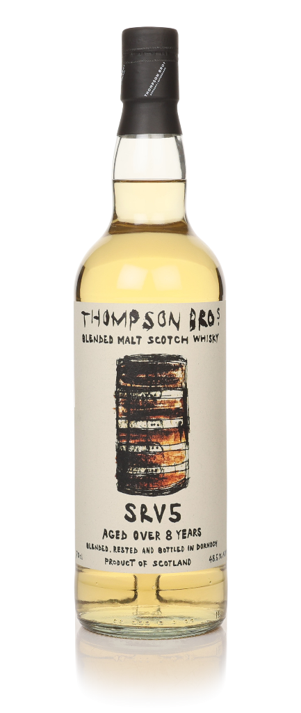SRV5 8 Year Old Blended Malt Scotch Whisky (Thompson Bros.) 70cl product image