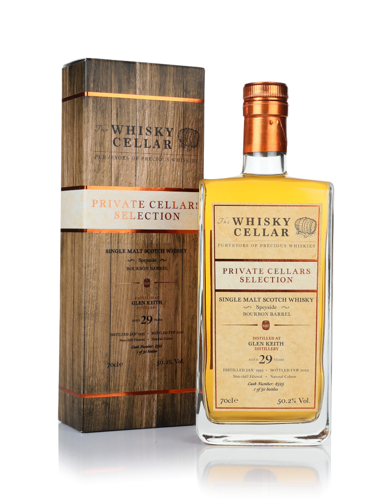 Glen Keith 29 Year Old 1993 (cask 8525) - The Whisky Cellar 70cl product image