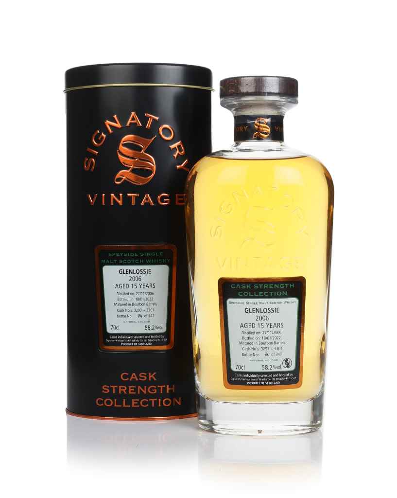 Glenlossie 15 Year Old 2006 (cask 3293 & 3301) - Cask Strength Collection (Signatory) 70cl product image
