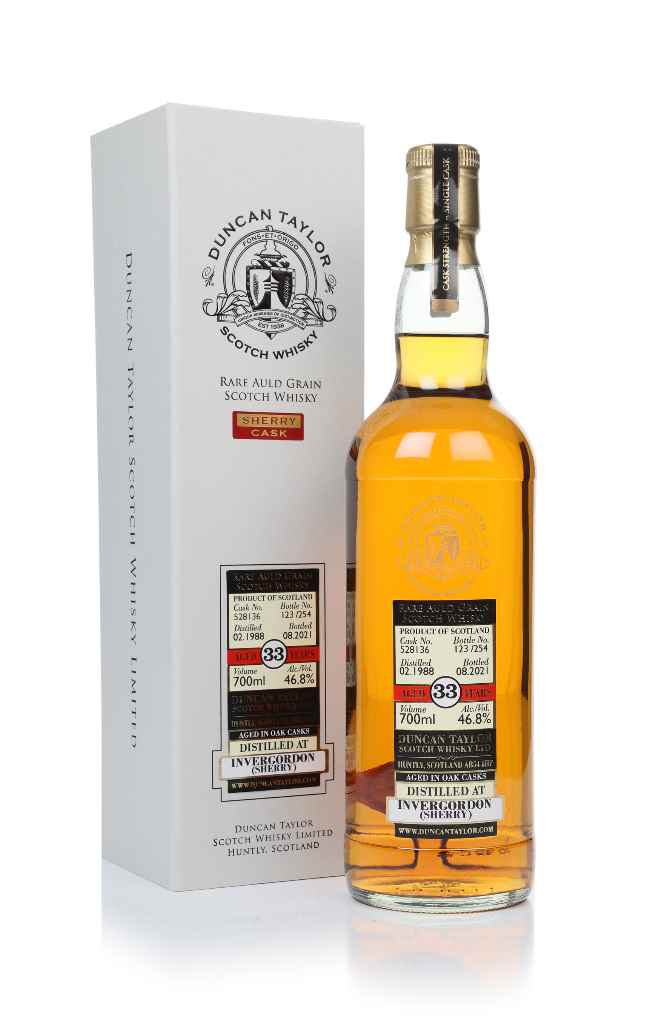 Invergordon 33 Year Old 1988 (cask 528136) - Rare Auld (Duncan Taylor) 70cl product image