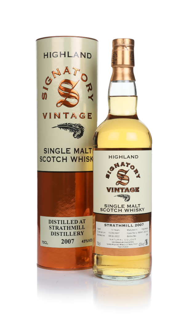Strathmill 14 Year Old 2007 (casks 805451 & 805453) - Signatory Vintage 70cl product image