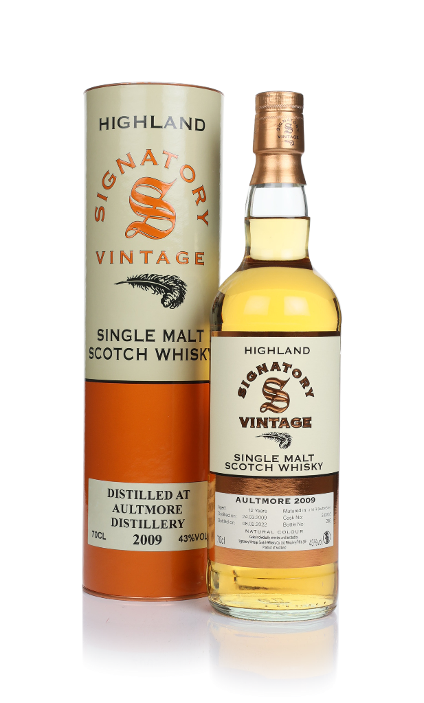 Aultmore 12 Year Old 2009 (cask 303238) - Signatory Vintage 70cl product image