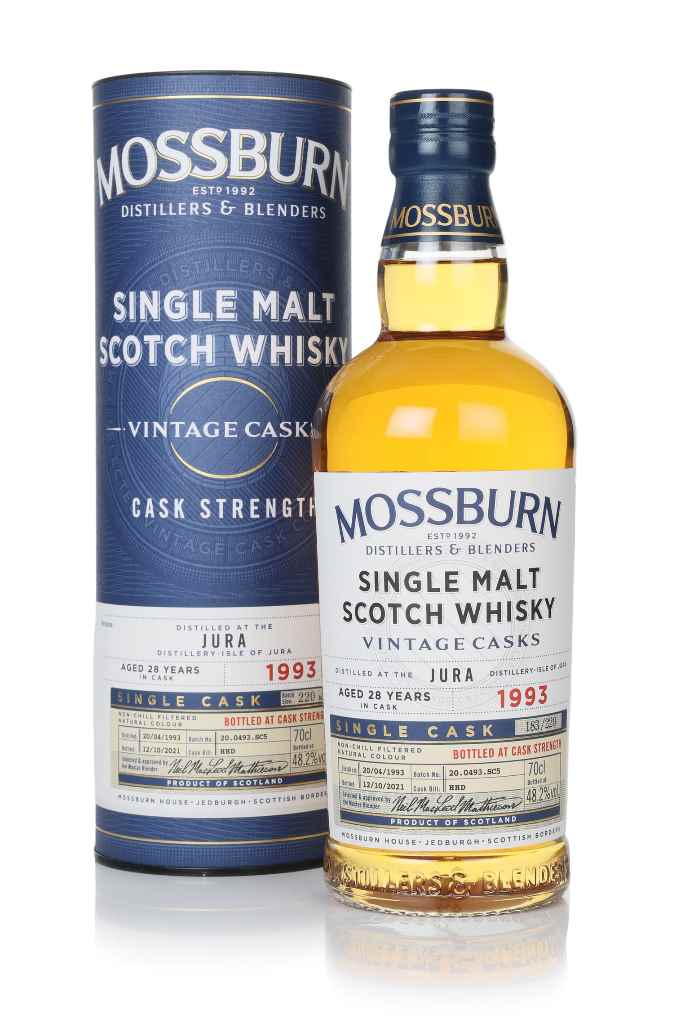 Jura 28 Year Old 1993 - Vintage Casks (Mossburn) 70cl product image
