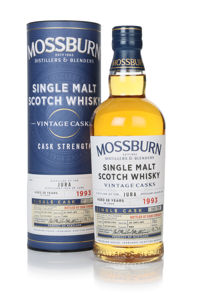 Jura 28 Year Old 1993 - Vintage Casks (Mossburn) 70cl product image