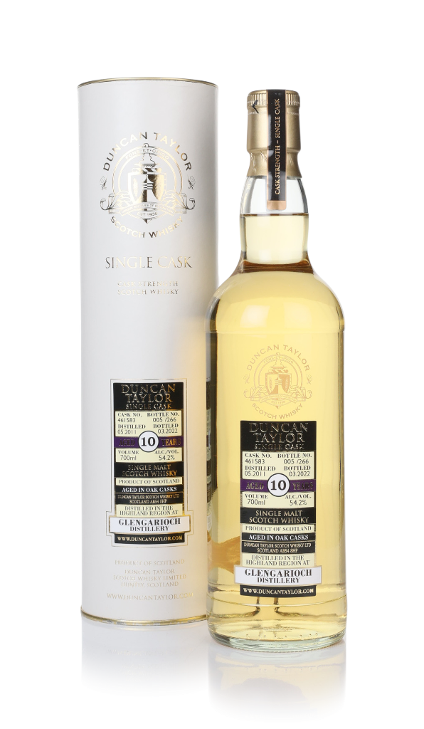 Glen Garioch 10 Year Old 2011 (cask 461583) - Duncan Taylor 70cl product image