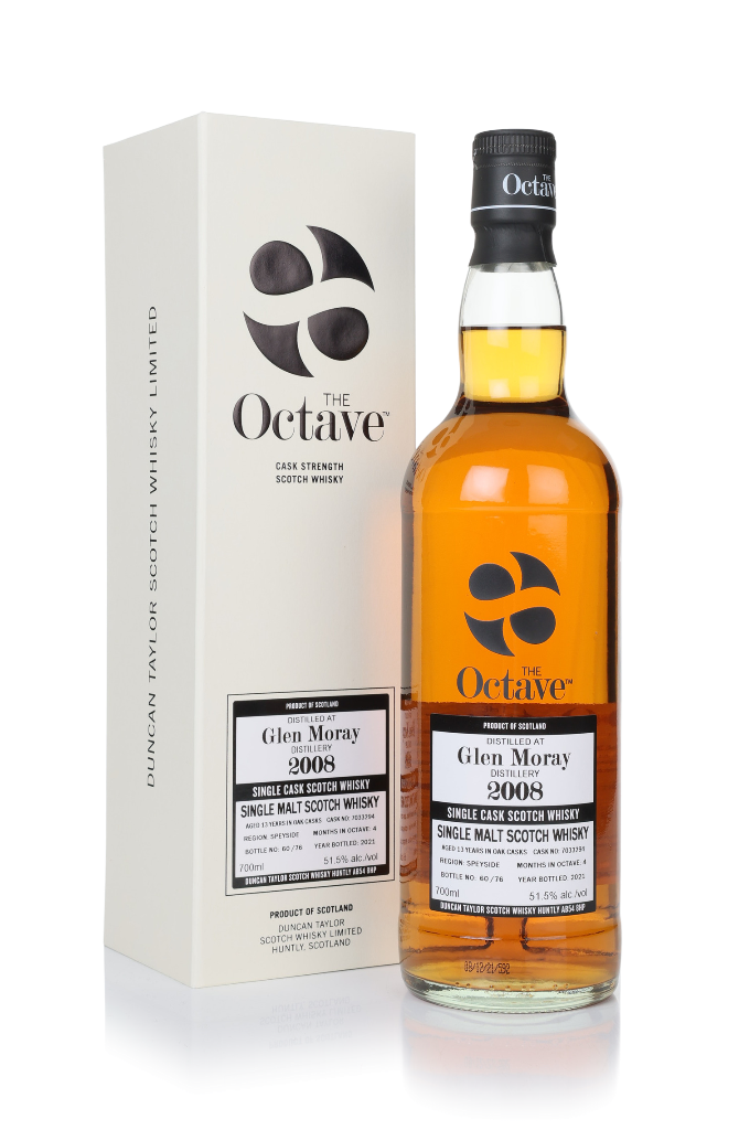 Glen Moray 13 Year Old 2008 (cask 7033294) - The Octave (Duncan Taylor) 70cl product image