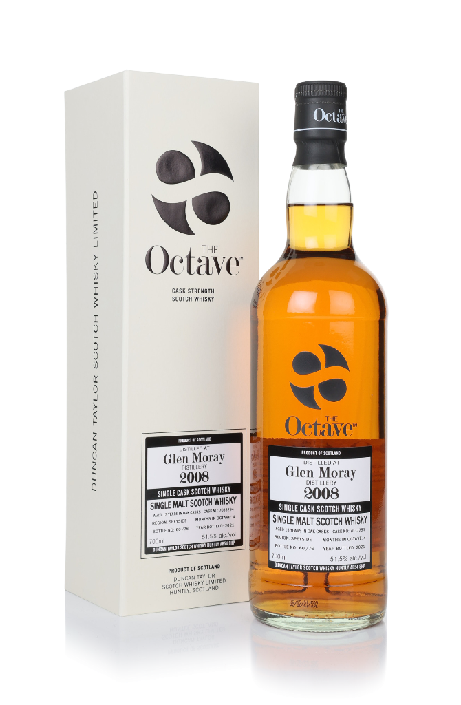 Glen Moray 13 Year Old 2008 (cask 7033294) - The Octave (Duncan Taylor) 70cl product image