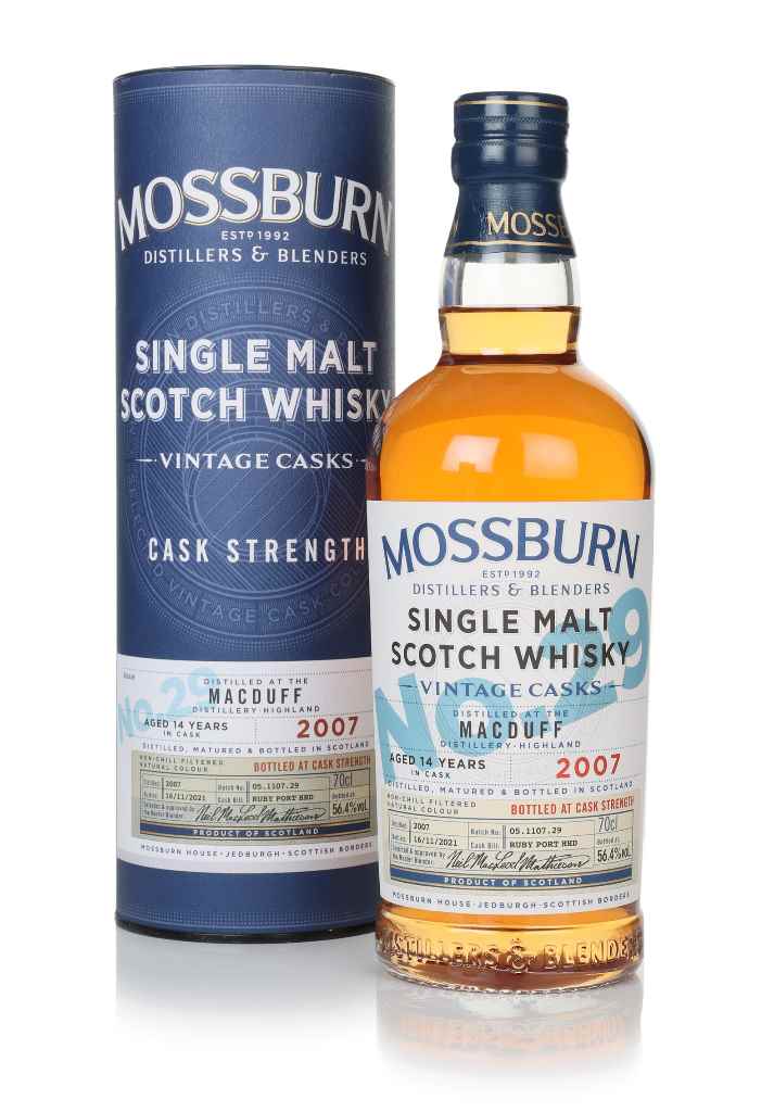 Macduff 14 Year Old 2007 - Vintage Casks (Mossburn) 70cl product image