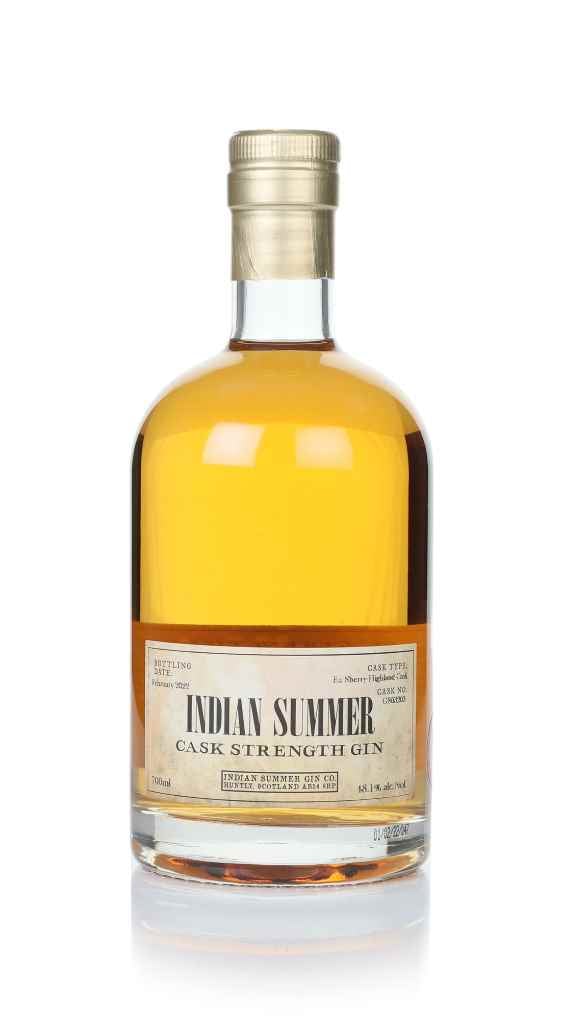 Indian Summer Cask Strength Gin - Sherry Highland Cask 70cl product image