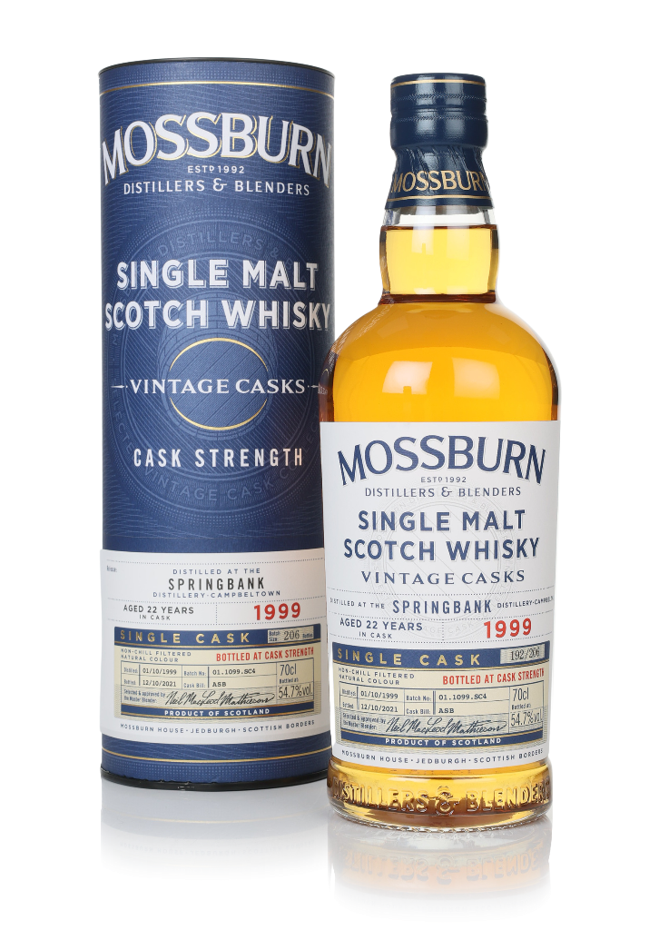 Springbank 22 Year Old 1999 - Vintage Casks (Mossburn) 70cl product image