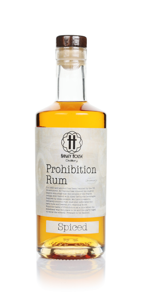 Harley House Prohibition Spiced Rum 50cl product image