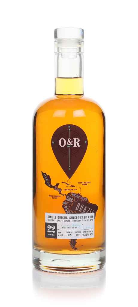 Uitvlugt 22 Year Old 1999 - Old & Rare Rum 70cl product image