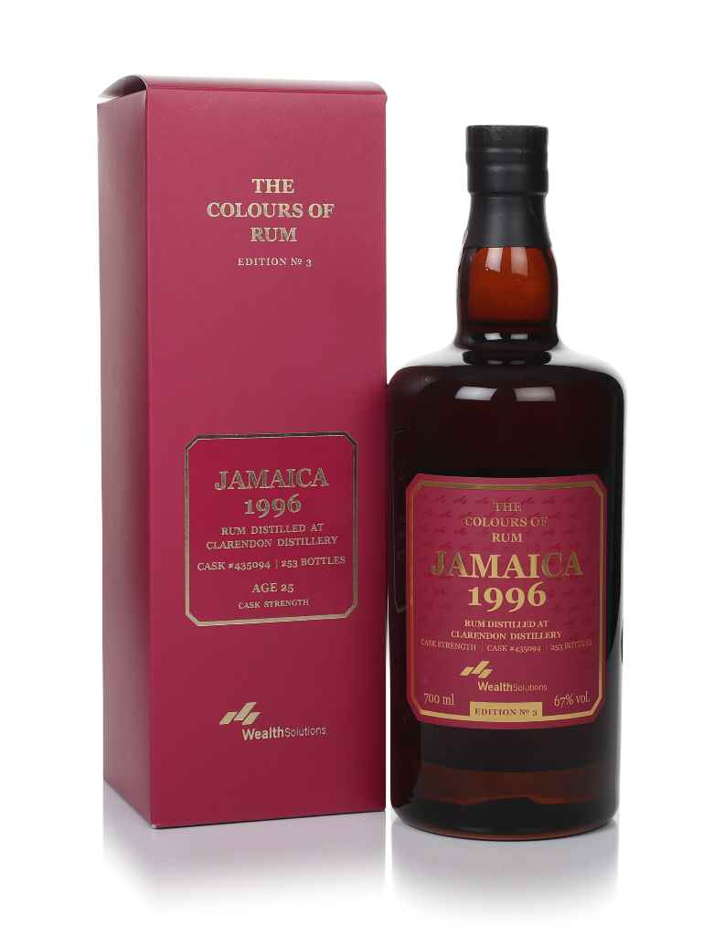 Clarendon 25 Year Old 1996 Jamaica Edition No. 3 - The Colours of Rum (Wealth Solutions) 70cl product image